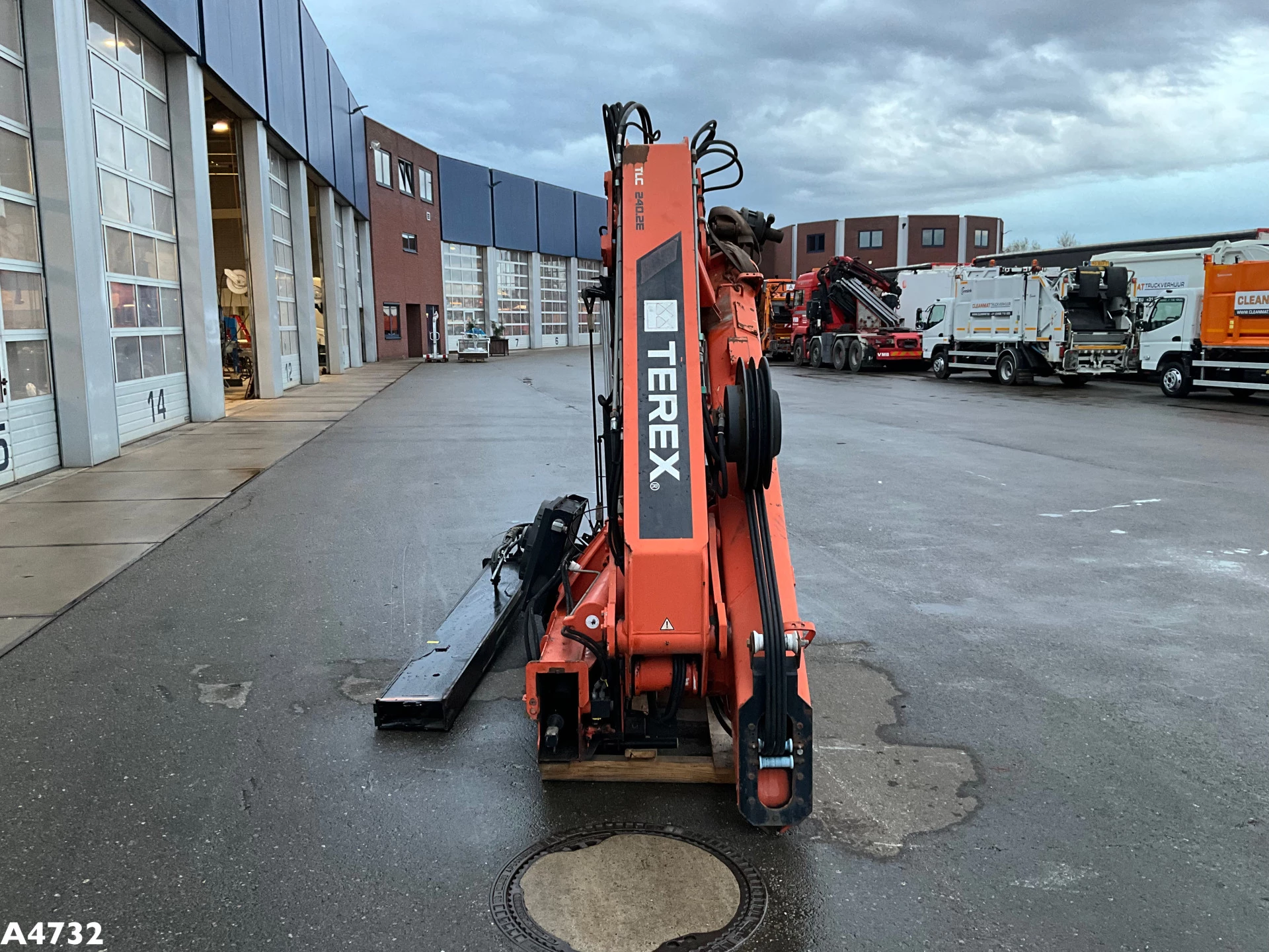 Atlas Terex 24 Tonmeter laadkraan 2008 afbeelding 5