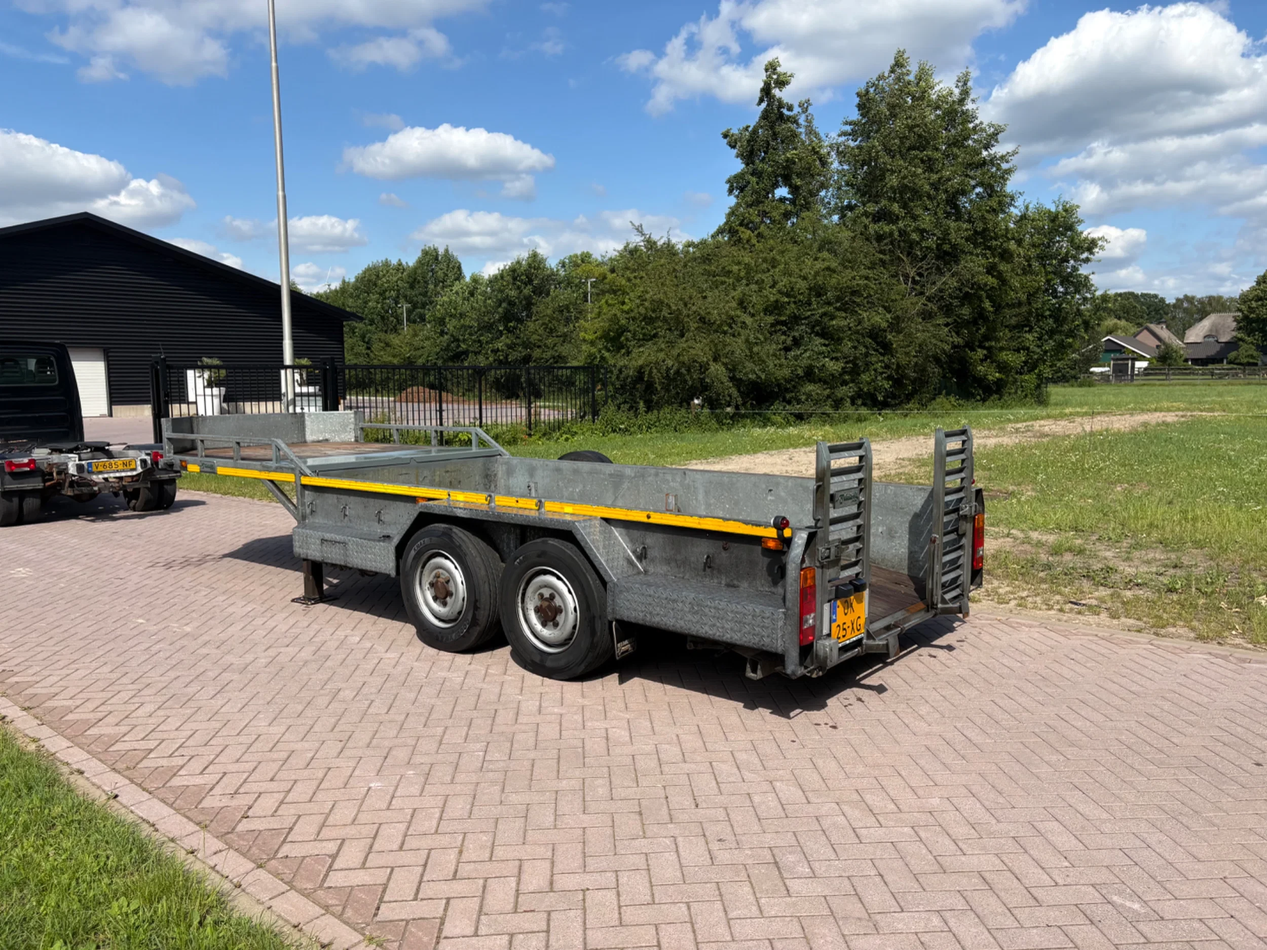 Veldhuizen 2009 - Be oplegger kuipdieplader 8 TON afbeelding 5