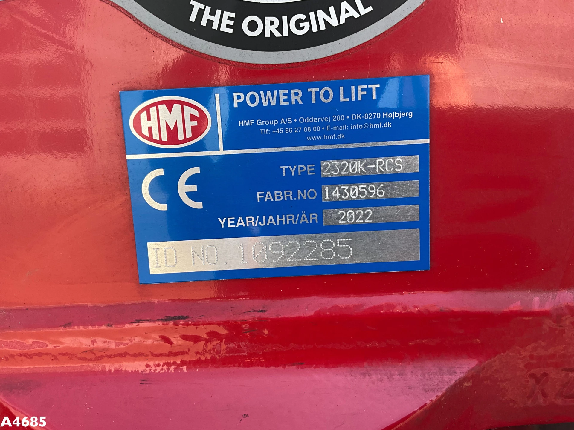 HMF 23 Tonmeter laadkraan NEW & UNUSED! 2022 afbeelding 10