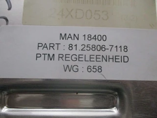 MAN TGX - 81.25806-7118 MAN TGS TGM EURO 6 PTM modulen afbeelding 2 miniatuur