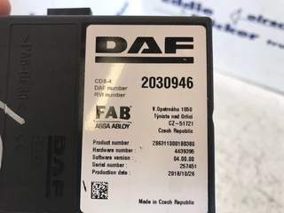 DAF N/A 2018 - 2030946-2299252 CDS-4 REGELEENHEID  immagine 3