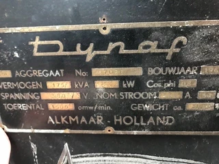 Deutz N/A 1967 - DEUTZ V12 BA 12L714 DYNAF 175 KVA GENERATOR image 9