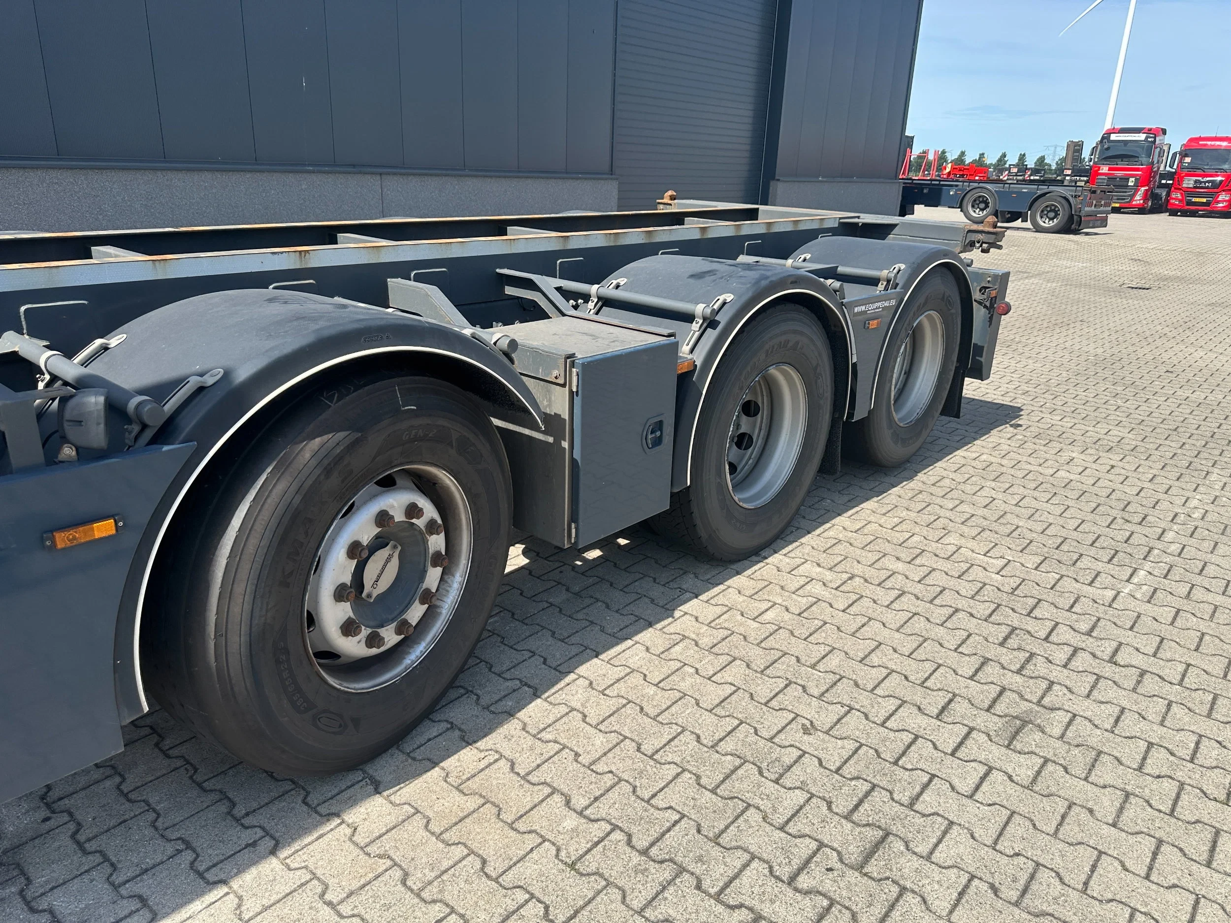 DAF XF480 2022 - XF 480 8x2 SC BDF / 10T frontaxle / EURO VI D / 365.000 km / NL-truck / APK: 03-2027 afbeelding 11