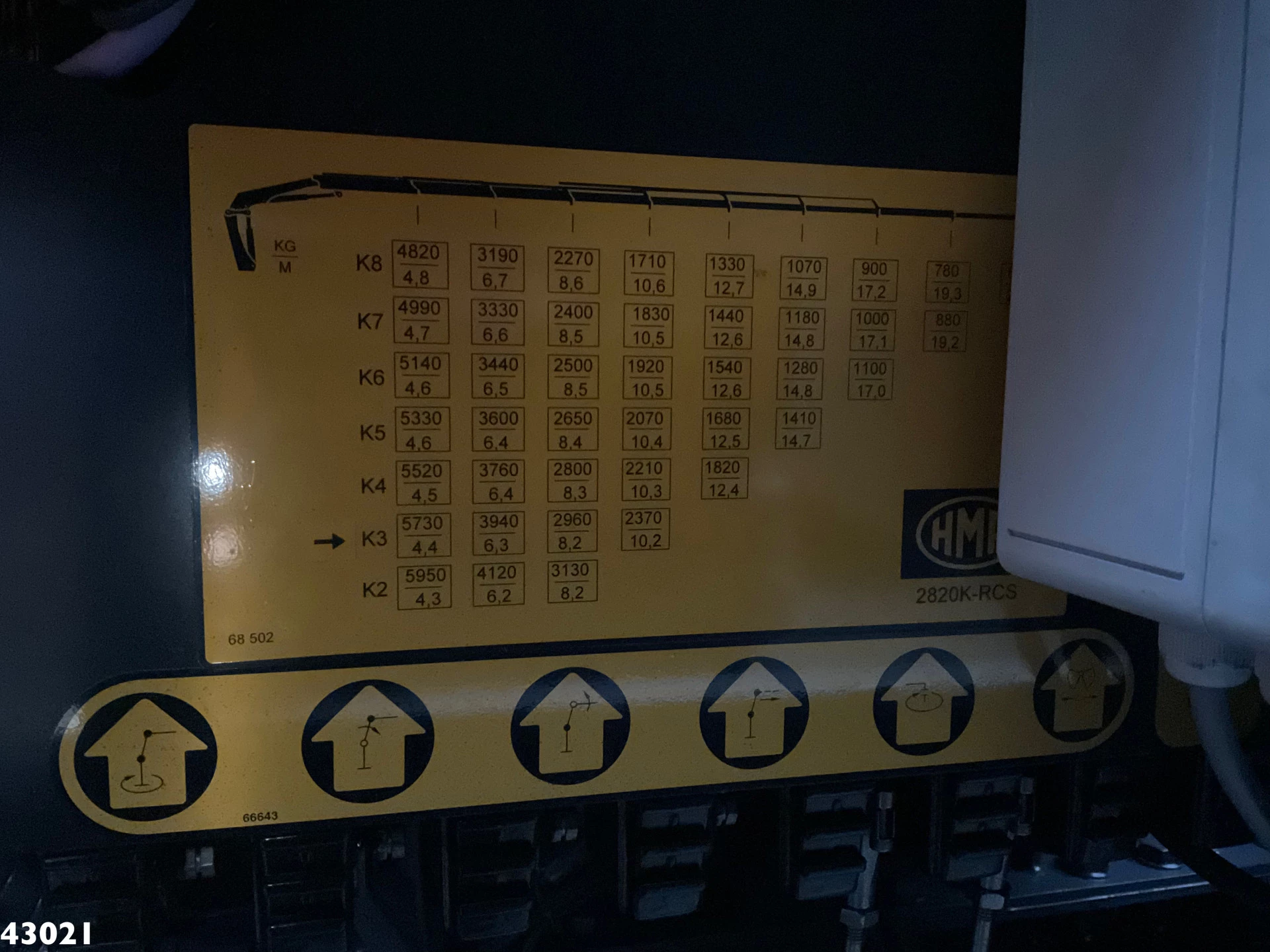 DAF FAQ CF 430 HMF 28 Tonmeter laadkraan 2023 afbeelding 21