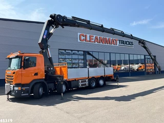 Scania G 2015 - 450 Euro 6 HMF 60 Tonmeter laadkraan + Fly-Jib obrazek 1