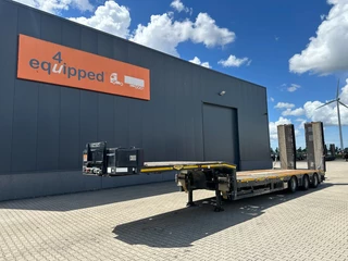 Broshuis N/A 2015 - 3ABSD Lowloader 3-axle / GVW: 53.000kg / Neck: 23.000kg / hydraulic steering + ramps + loading table / 4.60m extendable / winch / liftaxle immagine 75