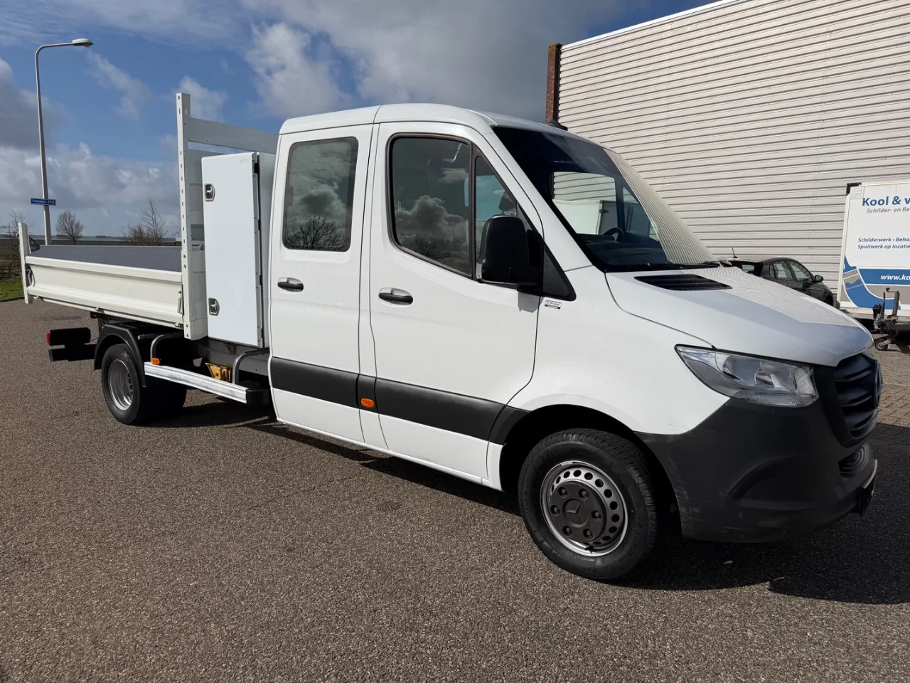 Mercedes-Benz Sprinter 2021 - 514cdi automaat airco dub cab met kieper imagem 6