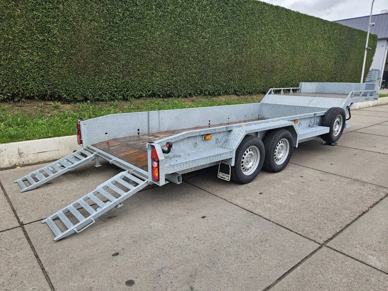 Veldhuizen 2025 - 5,0-tons Dieplader oplegger 4,6 m. Bild 3