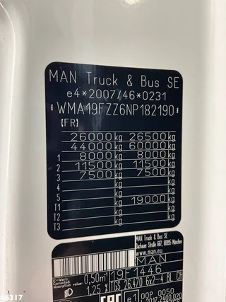 MAN TGS 2022 - 26.470 Euro 6 Retarder Hyvalift 20 Ton haakarmsysteem imagen 22