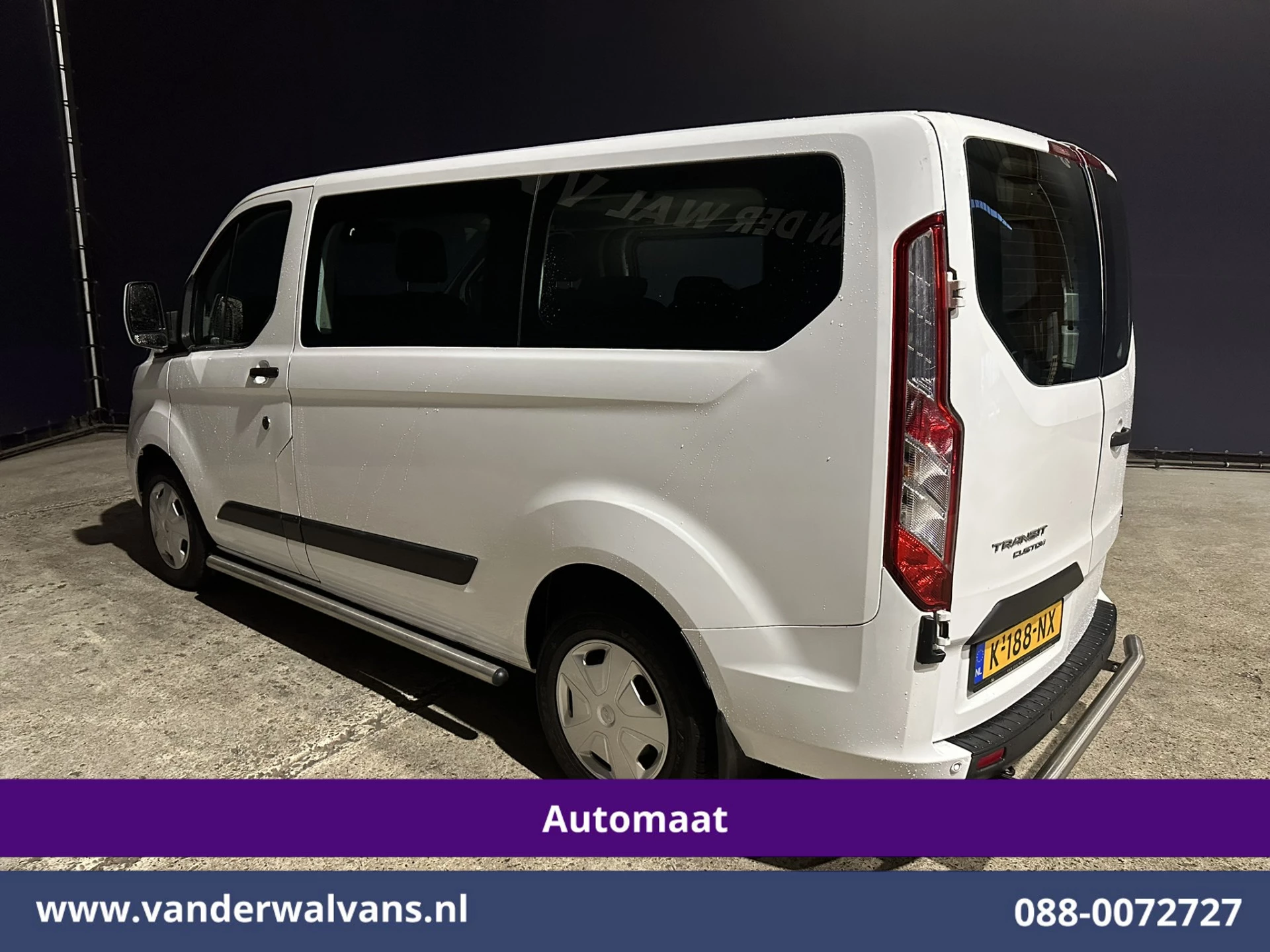 Ford Transit Custom 2021 - 1.0 EcoBoost Hybride Automaat L1H1 9 Persoons Personenbus Euro6 Prijs INCL BTW/BPM Airco | Cruisecontrol | LED afbeelding 12