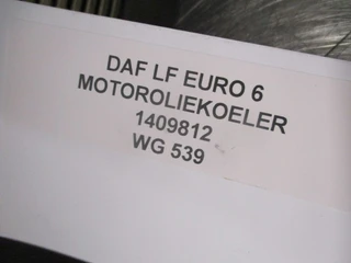 DAF - LF 1409812 MOTOROLIEKOELER EURO 6 obrázek 2 náhled