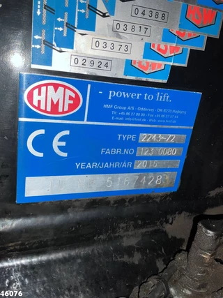 MAN TGS 2016 - 36.400 8x4 Euro 6 HMF 22 Tonmeter Z-kraan afbeelding 23