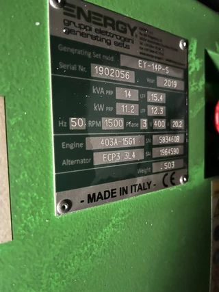 kuiper OPL 2000 - ex mobiele tandarts wagen 14kvA aggregaat zdjecie 13