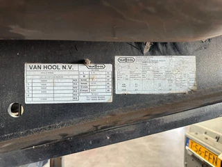 Van Hool N/A 2003 - 20FT Tipping-chassis (20 degrees tipping angle, 24V operated) / ADR (EX/II, EX/III, FL, AT) / SAF discbrakes / 2 liftaxles / NL-chassis image 29