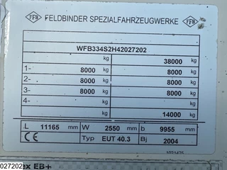 Feldbinder N/A 2004 - Silo 40.000 L, 1 Comp image 4