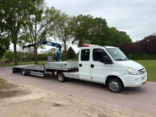 Iveco Daily 2007 - 40C18 Be trekker - be oplegger TRAIS met Amco Veba kraan imagen 2