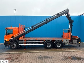Scania P 2019 - 340 6x4, EURO 6, CNG, Hiab, Remote obrazek 3