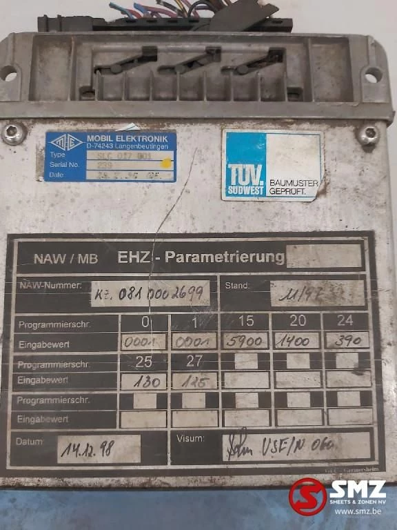 Diversen - Occ Mobil Elektronik Control Unit SLC017001 immagine 3