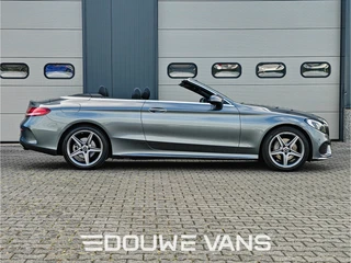 Mercedes-Benz C-Klasse 2017 - C180 Cabrio Automaat LED Stoelverwarming afbeelding 3 miniatuur