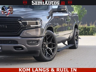 Dodge Ram Pick-Up 2023 - LIMITED NIGHT 5.7 V8 402PK | HUD | 4PL WHEELS | LUCHTVERING |OPEN UILAAT KLEP | BOM VOL | GRANITE CRYSTAL | DC | obrazek 54