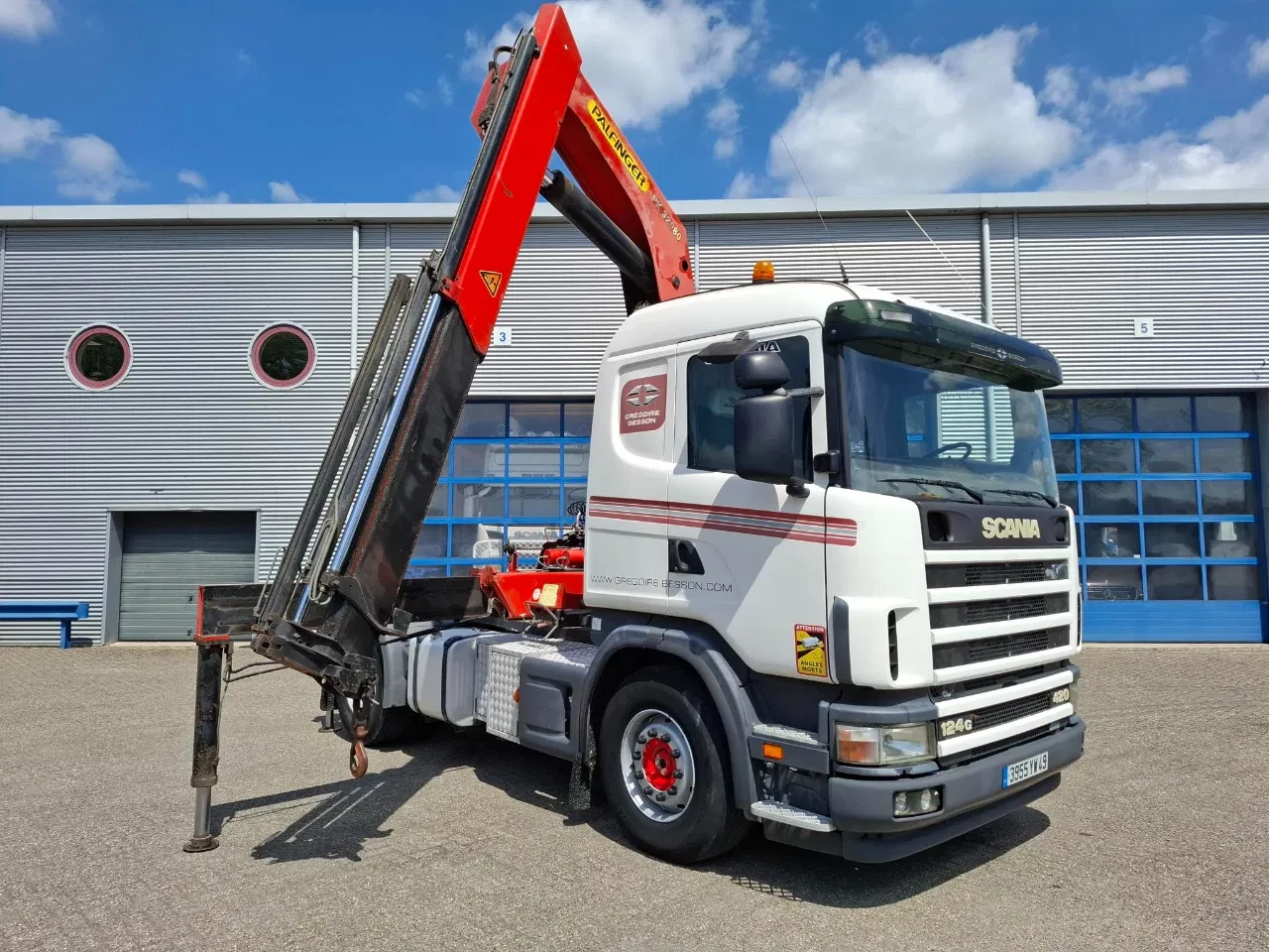 Scania G 2004 - 124G-420 / RETARDER / PALFINGER PK32080 / DOUBLE TANK / AIRCO / GOOD CONDITION / MANUAL / EURO-3 / 2004 immagine 3