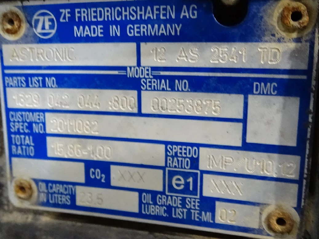 DAF 2016 - ZF12AS 2541 TD IT immagine 2