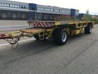 EKW N/A 1980 - 2 As Vrachtwagen Aanhangwagen Open - Uitschuifbaar: 4 mtr, LLG-56-Z - 40 km bild 11