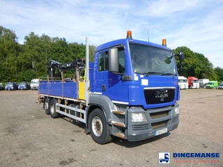 MAN TGS 2012 - 26.360 6X2 RHD + HMF 1420-K2 + grapple imagen 2 miniatura