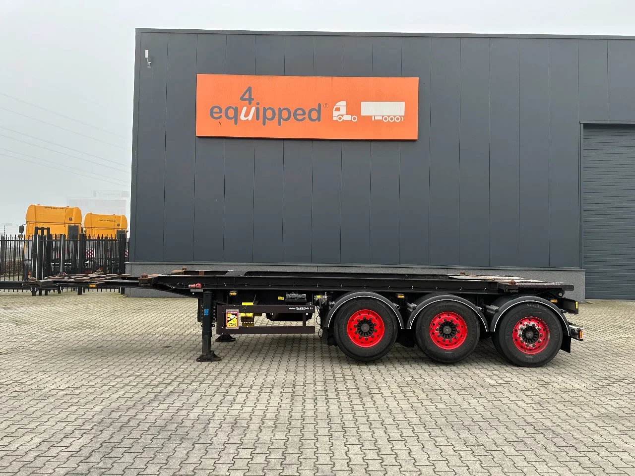 Van Hool 2005 - 20FT Tipping-chassis, ADR (EX/II, EX/III, FL, AT), SAF, 2 liftaxles obrázek 12