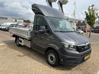 MAN TGE 2019 - 35-180 automaat airco open laadbak 19000km 3000kg trekhaak afbeelding 3 miniatuur