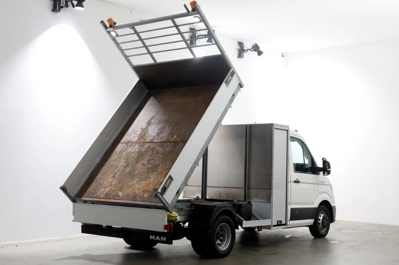 MAN TGE 2018 - 5.180 2.0 177pk E6 L2H1 Kipper Dubbel Lucht Trekhaak 3500kg 06-2018 afbeelding 3