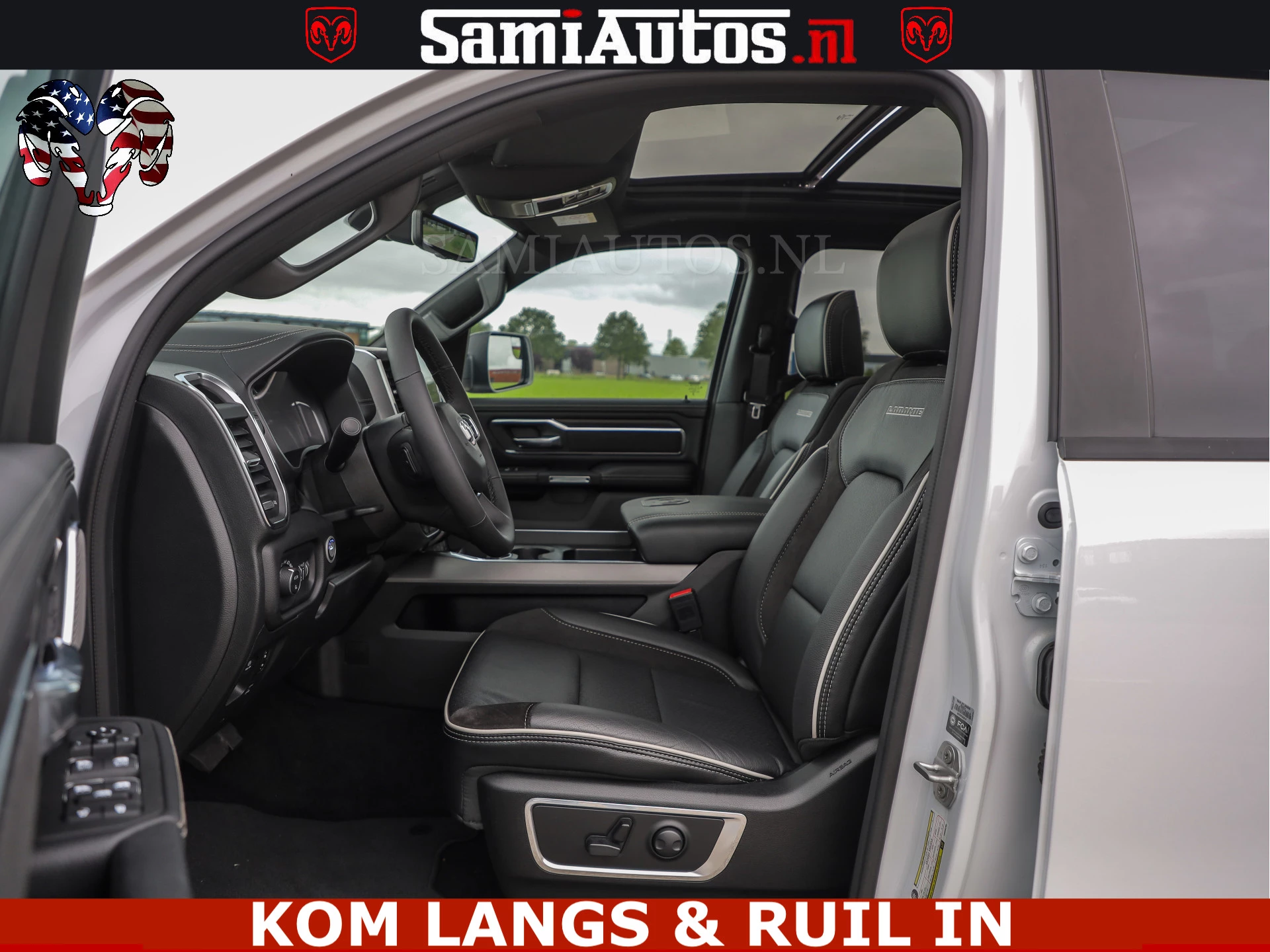 Dodge Ram Pick-Up 2024 - HUD | 420PK | LUCHTVERING | PANO | PASSAGIERSSCHERM | BOM EN BOM VOL | imagen 14
