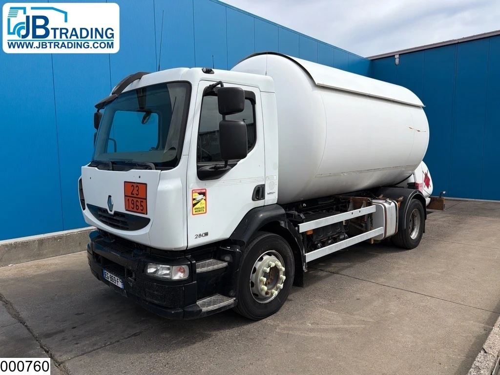 Renault 2007 - Midlum 280 Dxi EURO 4, PTO, Telma, 18.707 Liter, GPL LPG afbeelding 1