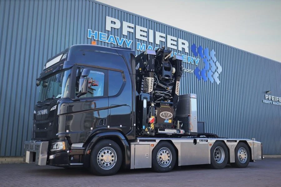Scania 2023 - R540 B8X2 With Cormach 110tm Crane Scania 110000-E image 1