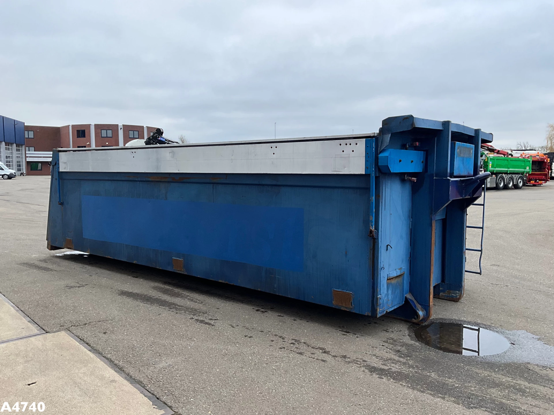 Container 21m³ met Hydraulische milieukleppen zdjęcie 3