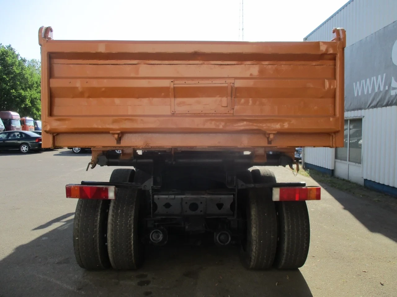 Renault Magnum AE 1993 - 385 TI , 6x4, 3 Way Tipper ,Manual , Airco ,Spring suspension afbeelding 7