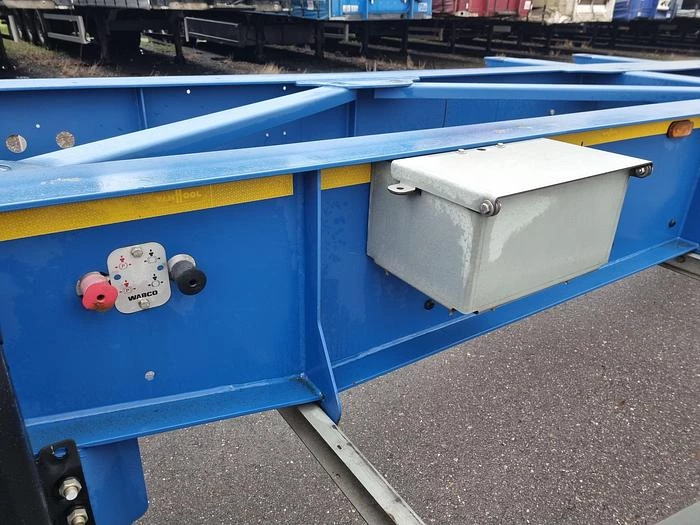 Van Hool A2C001 - container- CHASSIS-55 foot plus 2 X 20 FOOT -ADR- BPW DISC- 2 pieces financiering mogelijk. 2019 imagem 16