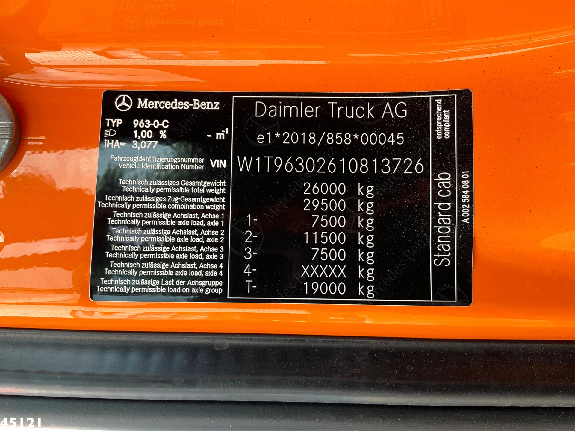 Mercedes-Benz Actros 2026 - 2533 Euro 6 Zoeller 22m³ imagen 22