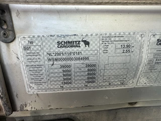 Schmitz Cargobull N/A 2008 - Bordwände / SAF + Scheibebremsen / 2x Liftachse / galvanisiert / Innenhöhe: 2.80m / NL-Auflieger, APK: 31-08-2026 / 2x vorhanden obrazek 33