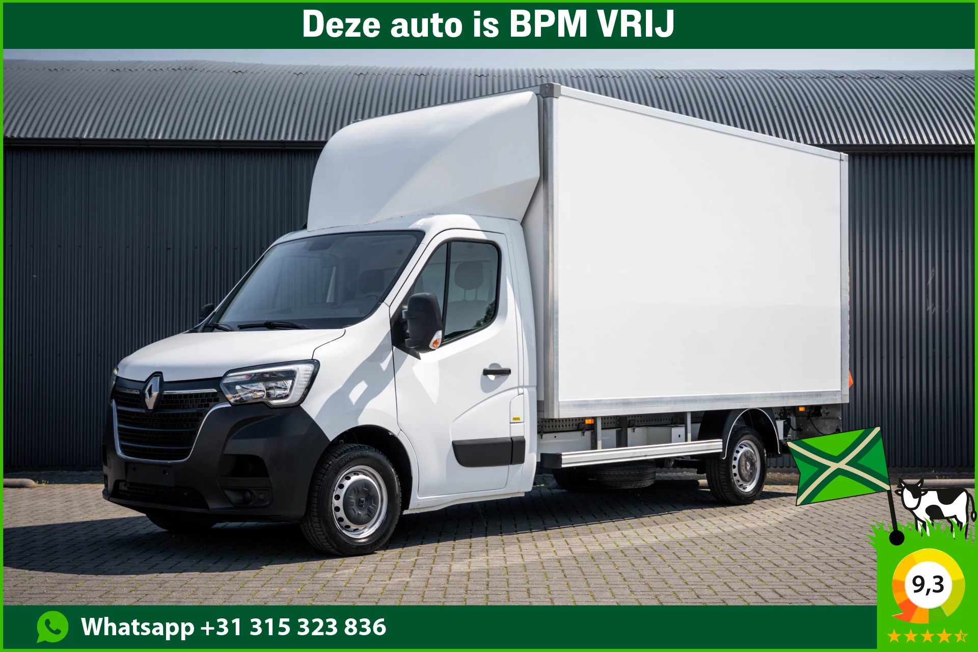 Renault Master 2024 - **2.3dCi | Bakwagen met Laadklep | LED | Carplay | Camera | Cruise** afbeelding 1