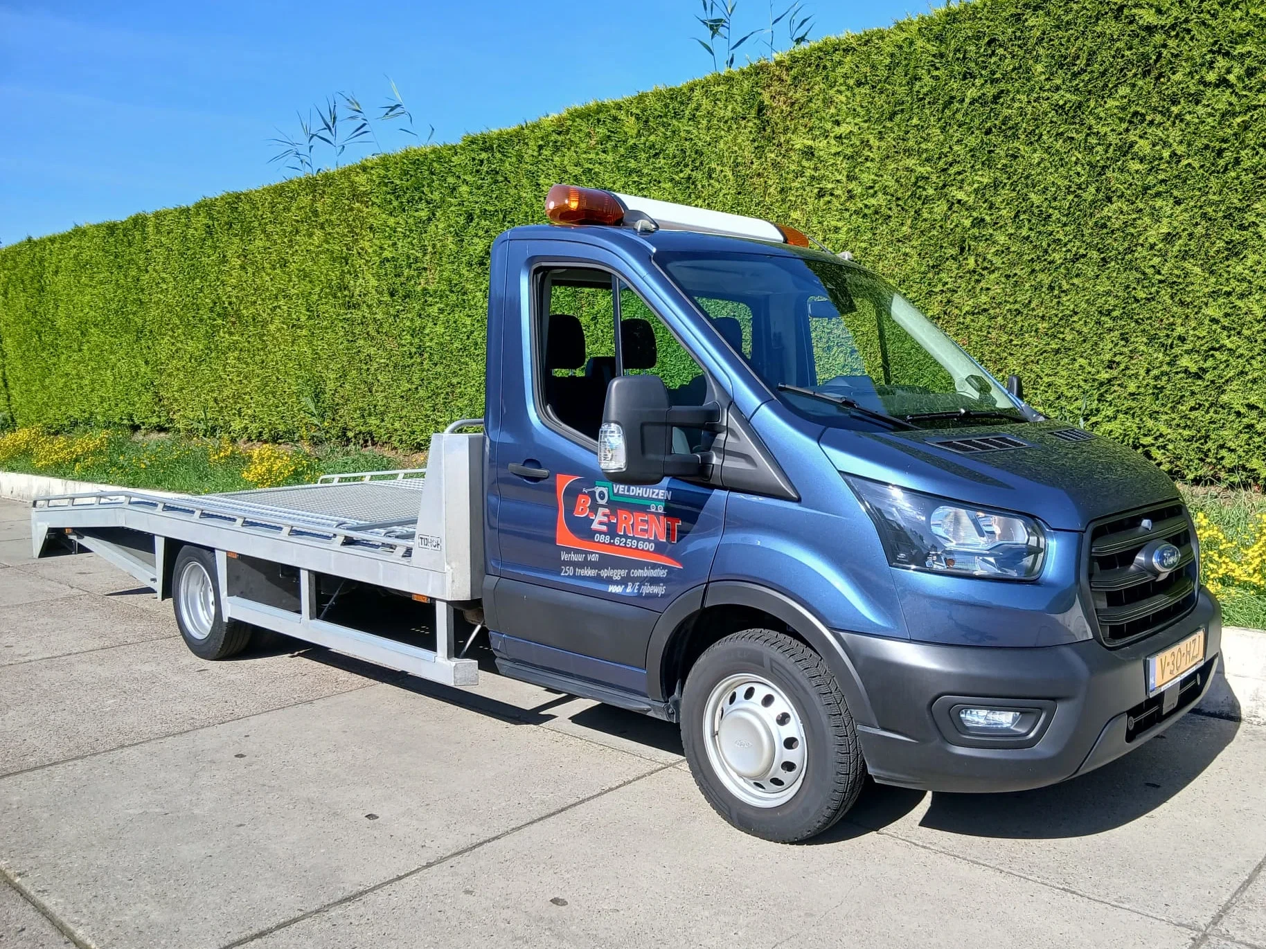 Ford Transit 2024 - Tijhof oprijwagen 5,0 m. afbeelding 4