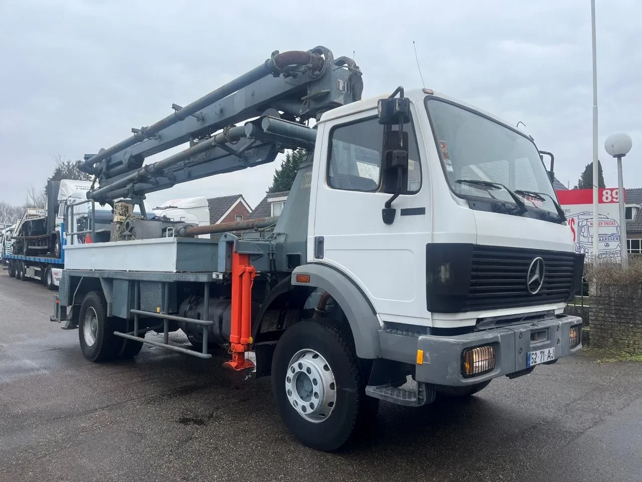 Mercedes-Benz SK 1922 1991 - PUTZMEISTER M22 MANUAL FULL STEEL SPRING NEW TYRES afbeelding 3