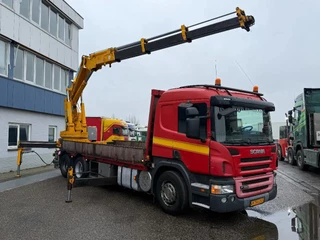 Scania P 2007 - P380 6X2 + FASSI 43 TON/M + REMOTE CONTROL te koop