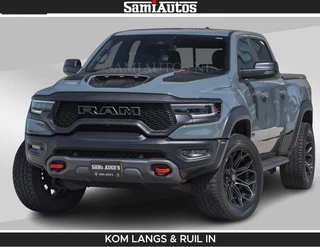 Dodge Ram Pick-Up 2021 - TRX 6.2 V8 HELLCAT | ANVIL SPECIAL ORIGINAL COLOR | CARBON | RODE STIKSELS | BOM VOL | te koop