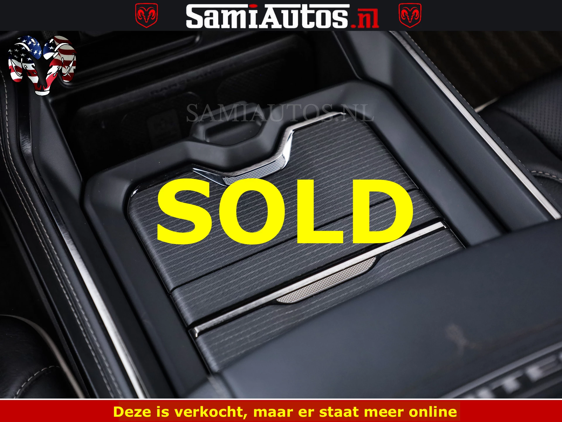 Dodge Ram Pick-Up 2024 - DELMONICO | LIMITED NIGHT 5.7 V8 | BOM VOL | HUD | LUCHTVERING | MEEST LUXE DUBBELE CABINE | 5 PERSOONS | obrázek 59