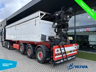 Volvo FH 2017 - FH16 750 6x2/4 i.c.m. KWB P3 oplegger met Hiab 1185 83 kraan immagine 24