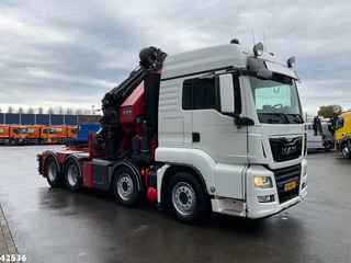 MAN TGS 2017 - 35.500 8x4 HMF 95 Tonmeter laadkraan bj. 2019! image 5