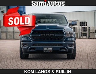 Dodge Ram Pick-Up 2024 - SPORT | 5.7 V8 4x4 HEMI | PANORAMA DAK | GROOTSCHERM 12 INCH | LPG | Patriot Blue afbeelding 2 miniatuur