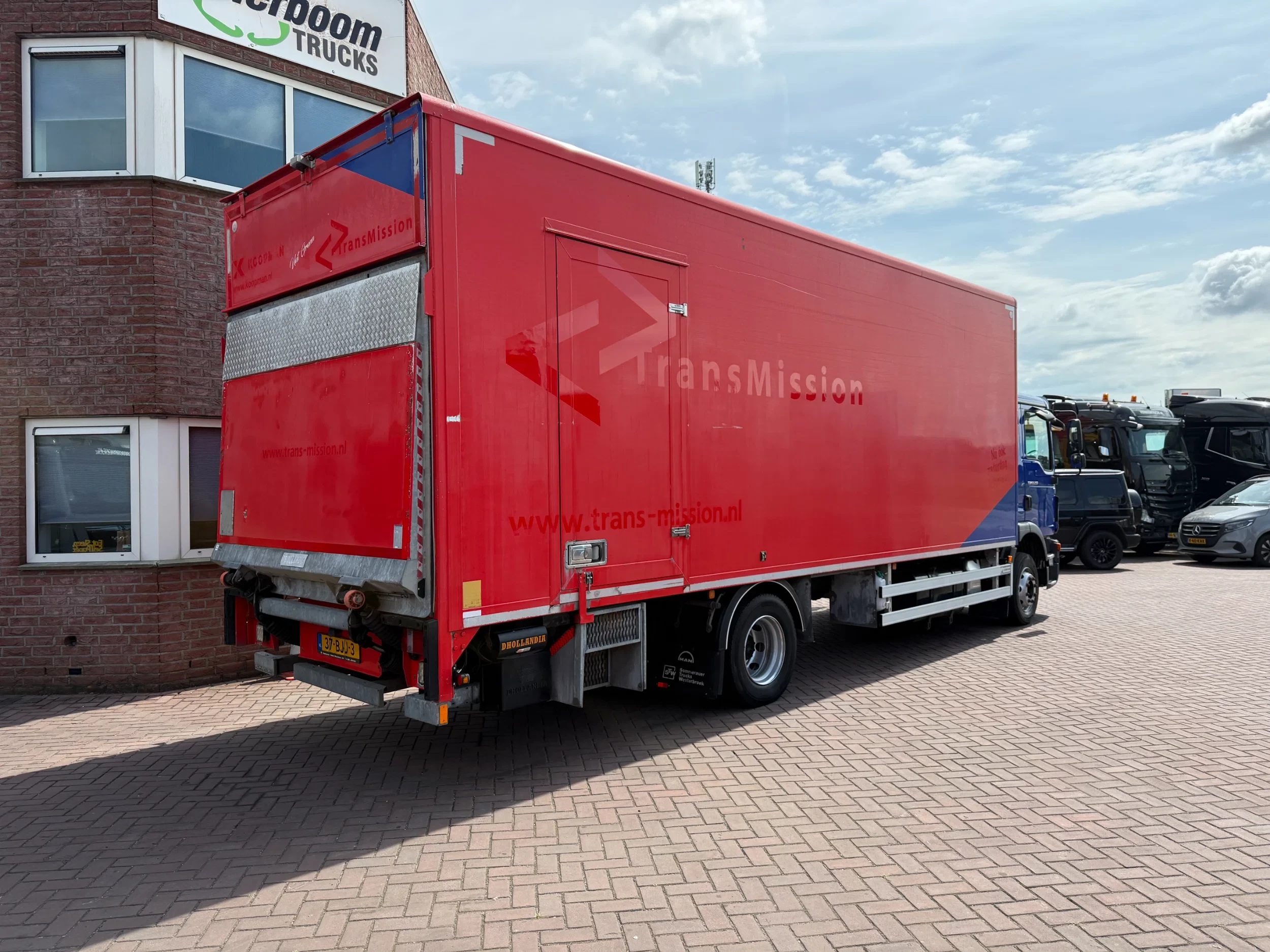 MAN TGM 2017 - TGM 12.250 4X2 BL bakwagen met 2 Tons klep afbeelding 3