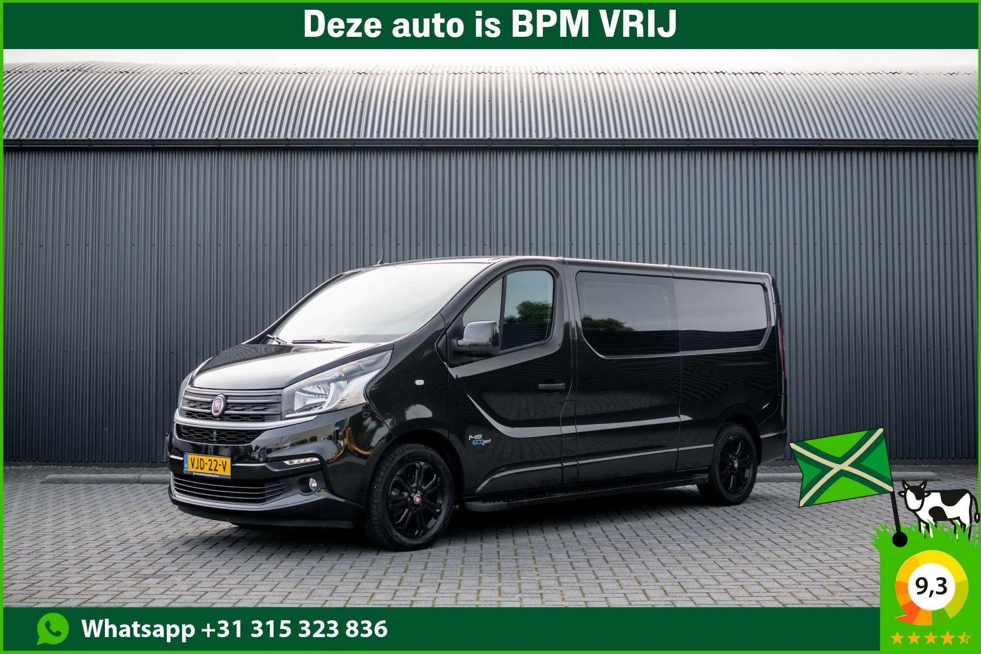 Fiat Talento 2021 - 2.0 EcoJet L2H1 | DC 5-Zits | 145 PK | Camera | Cruise | Navi | Airco | Trekhaak afbeelding 1